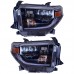 Toyota Tundra LED Фары 2014-2018, Цветной Front Light.