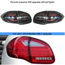 Светодиодные Задние Фонари Porsche Cayenne 958,1 2011-2014, Прозрачный. Цена за:1 комплект