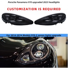 Фара Передняя Led Porsche Panamera 970 2010-2016, Матрица Pdls, Белый (Для панамера 970.2) Цена за:1 комплект