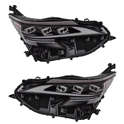 Фары LED DRL для Toyota Sienna 2021-2022, модернизирова