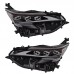 Фары LED DRL для Toyota Sienna 2021-2022, модернизирова