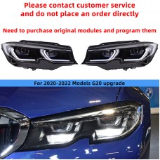 "фары Bmw 3 Серии M330 M340i G20 G28 2020 2022 Светодиодные и Лазерные Передние Фары" Цена за:1 шт.