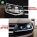 Фары светодиодные для Volkswagen Transporter T6 - стиль