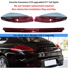 Задние Фары Porsche Panamera 970, Светодиодные, Прозрачные. Качество и Стиль в Одном! Цена за:1 комплект