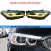 Фара BMW 540i G30 2022, черного цвета, высокого качеств