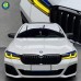 Фара BMW 540i G30 2022, черного цвета, высокого качеств