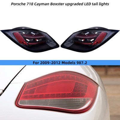 Задние фонари Porsche Cayman Boxster LED, прозрачный, м