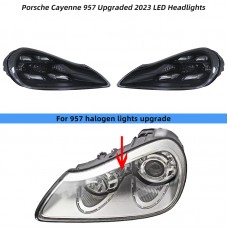 Светодиодные Фары для Porsche Cayenne 957 - Улучшение Вашего Стиля! Цена за:1 комплект
