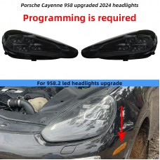 Светодиодный головной свет для Porsche Cayenne 958,2, алюминий, 2010-2018 год
 Цена за:1 комплект