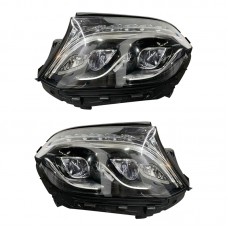 Фара Led для Mercedes-benz Gls W166 2016-2019, Стандартная Модернизированная Передняя Фара, Автоаксессуары Цена за:1 комплект