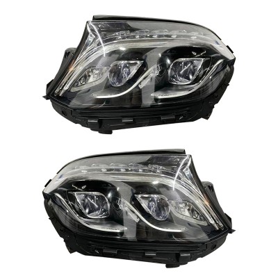 Фара LED для Mercedes-Benz GLS W166 2016-2019, стандарт