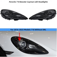 Поршневые Led Фары для Cayman Boxster 718: Обновленный Свет! Цена за:1 комплект