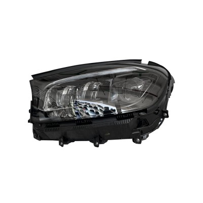 Светодиодные фары для Mercedes-Benz GLS в черном цвете