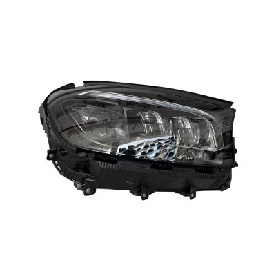 Светодиодные фары для Mercedes-Benz GLS в черном цвете