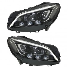Передние Фары Mercedes-benz Cls С218/x218 2012-2017, Модернизированные Светодиодные, Высокого Качества Цена за:1 комплект