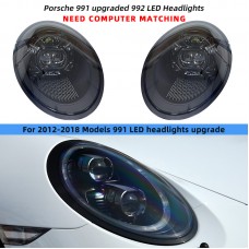 "led Передние Фары Porsche 911 991,2 в Сборе, 2012-2018, Цвет Gt3rs" (Для 12-18 991 светодиодные фары)  Цена за:1 комплект