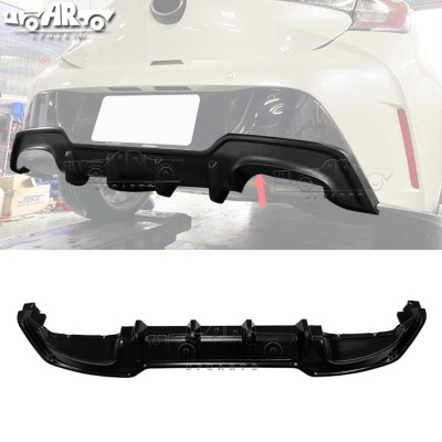 Задний диффузор Haosheng для Toyota Corolla Auris, черн