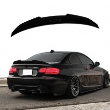 Задний Спойлер Багажника Psm для Bmw E92 Черный Глянец Abs
