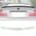 Спойлер задний для BMW 3 серии E46 из углеродного волок