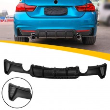 Бампер Задний для Bmw 4 Серии F32 F33 F36 M-sport 2014-2020, Черный Пластик
