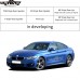 Передний спойлер и задний диффузор для BMW 4 серии: сти