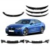 Передний спойлер и задний диффузор для BMW 4 серии: сти
