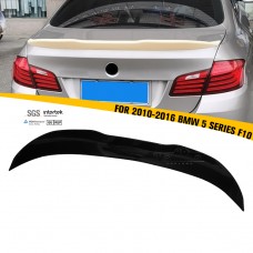 Задний Спойлер для Bmw 5 Серии F10, Углеродное Волокно, Стиль Psm, Черный.