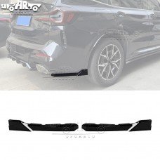 Задний Уголок из Углеродного Волокна для Bmw X3 G01, Цветной Пластик, 2021-2024.