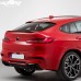 Задний спойлер Haosheng для BMW X4, из углеродного воло