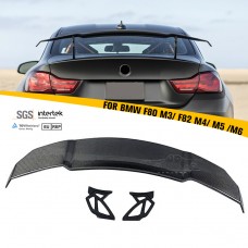 Спойлер Hs для Bmw M Серии, Черный, Abs. Впечатляющий Стиль для Вашего Bmw.