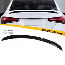 Спойлер из Углеродного Волокна для Mercedes-benz A-klasse Седан, Черный, Стильный.