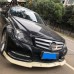 Передний спойлер для Mercedes Benz C-Class W204, черный