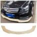 Передний спойлер для Mercedes Benz C-Class W204, черный