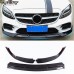 Сплиттер переднего бампера для Mercedes-Benz C-klasse, 