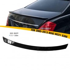 Задний Багажник Спойлер для Mercedes Benz S Class Wing W221 - Стильный Аксессуар из Углеродного Волокна