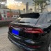 Стильный задний спойлер для Audi Q8, глянцево-черный, и