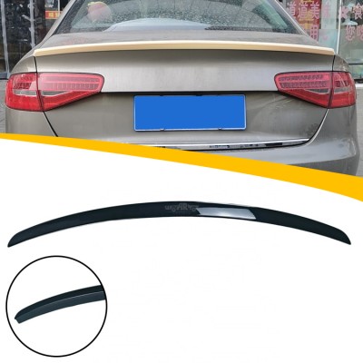 Спойлер Carbon для Audi A4, черный, ABS. Улучшите свой 
