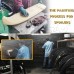 Наружный спойлер Haosheng для Audi A4, RS, ABS, черный