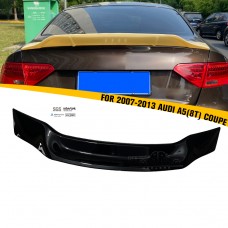 Спойлер для Audi A5 B8 8t, Стиль R, Новый Abs, Черный