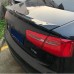 Спойлер задний для Audi A6 S3, глянцевый черный, ABS. У