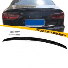 Спойлер из Углеродного Волокна для Audi A6 Sedan C7 - Стильный Аксессуар для Вашего Авто!