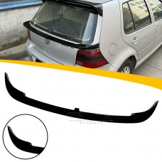 Задний Спойлер Volkswagen Golf 4 Mk4, Abs-пластик, Углеродное Волокно, Черный.
