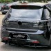Диффузор заднего бампера для VW Golf 6 MK6 R20, пластик
