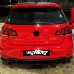 Спойлер Haosheng для VW Golf GTI, черный углепластиковы