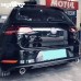 Задний бампер и спойлер для VW Golf 7.5 GTI, карбоновый