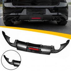 Диффузор Заднего Бампера Vw Golf 7 Gti из Углеродного Волокна