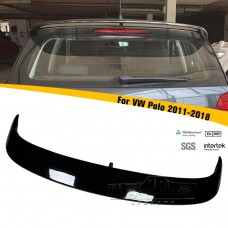Спойлер Задний Volkswagen Polo 2011-2018, Стиль Gt, Abs Волокно, Черный