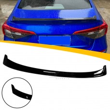 Задний Спойлер для Honda Civic 2022+, Abs, Черный