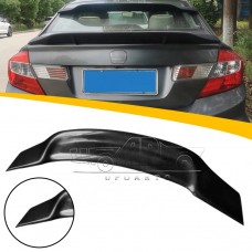 Задний Спойлер Haosheng для Honda Civic 9 Поколения. Черный, Белый, Водная Печать. Abs Пластик.