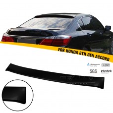Спойлер для Honda Accord из Углеродного Волокна, Матовый Черный.